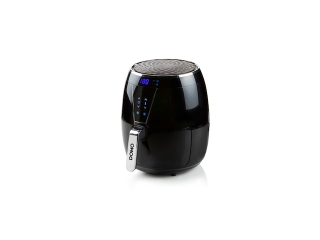 Domo do532fr heteluchtfriteuse xl 4l zwart - afbeelding 4 van  6