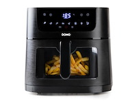 Domo do543fr heteluchtfriteuse xxl 8l zwart - afbeelding 1 van  6