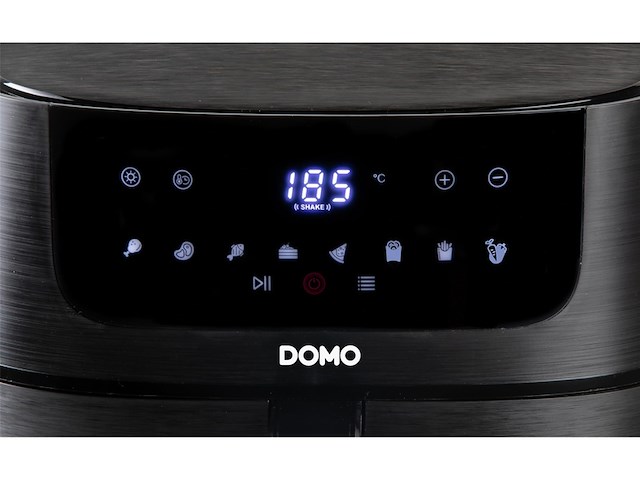 Domo do543fr heteluchtfriteuse xxl 8l zwart - afbeelding 2 van  6