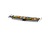 Domo do8313tp teppanyaki xxl 'family & friends' 90 cm 1800 w houtlook - afbeelding 1 van  4