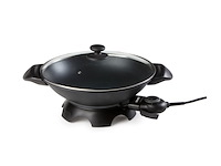 Domo do8708w do8708w elektrische wok gegoten aluminium 5 literzwart - afbeelding 1 van  3