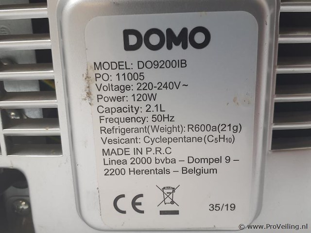 Domo do9200ib ijsblokjesmachine - afbeelding 3 van  3