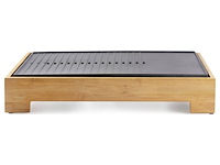 Domo do9271g plancha grill bamboo style grillplaat - afbeelding 3 van  5