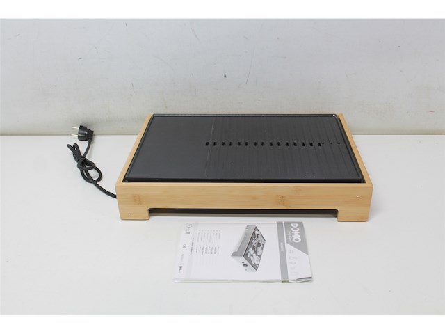 Domo do9271g plancha grill bamboo style grillplaat - afbeelding 5 van  5