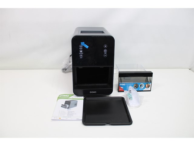 Domo do9286ib nugget ijsblokjesmachine met ijsschep grijs/zwart - afbeelding 2 van  3