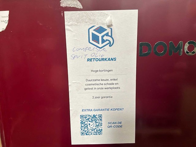Domo koelkast retourgoed - afbeelding 6 van  6