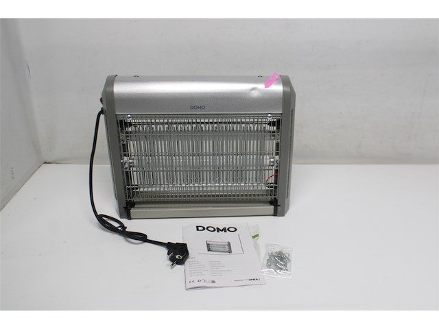 Domo kx012 insectenkiller uv lamp 2x10w zilver - afbeelding 3 van  4