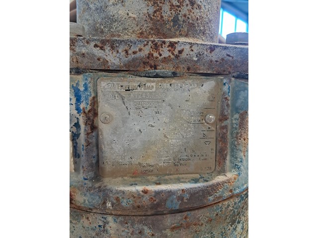 Dompelpomp bouw 160m³ 400v, tsurumi, ktz43.7-52, 2014 - afbeelding 14 van  16