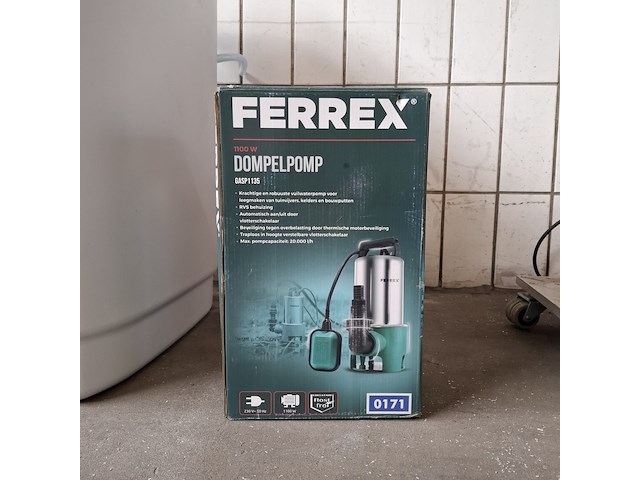 Dompelpomp ferrex, gasp1135 - afbeelding 1 van  6