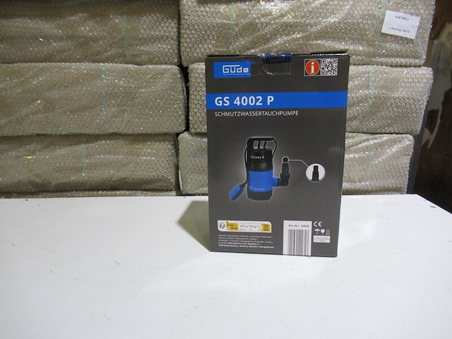 Dompelpomp gude, gs 4002 p - afbeelding 2 van  3