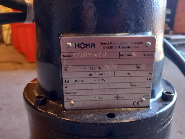 Dompelpomp, homa, grp dompelpomp, zwart - afbeelding 4 van  4