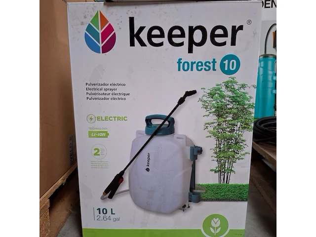 Dompelpomp met elektrische rugspuit dab / keeper, nova 300 ma 40th / forest 10 - afbeelding 2 van  6