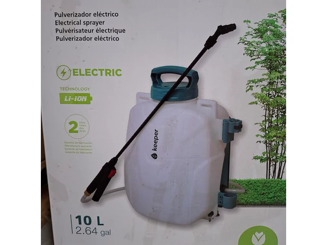 Dompelpomp met elektrische rugspuit dab / keeper, nova 300 ma 40th / forest 10 - afbeelding 3 van  6