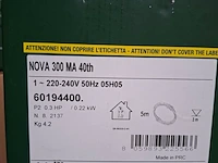 Dompelpomp met elektrische rugspuit dab / keeper, nova 300 ma 40th / forest 10 - afbeelding 6 van  6