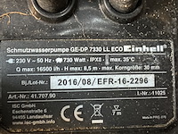 Dompelpomp met lange slang einhell - afbeelding 3 van  3