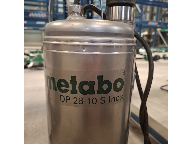 Dompelpomp metabo, dp 28-10 s inox - afbeelding 2 van  3
