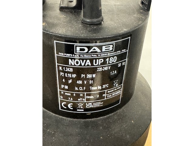 Dompelpomp, nova up, groen - afbeelding 4 van  5