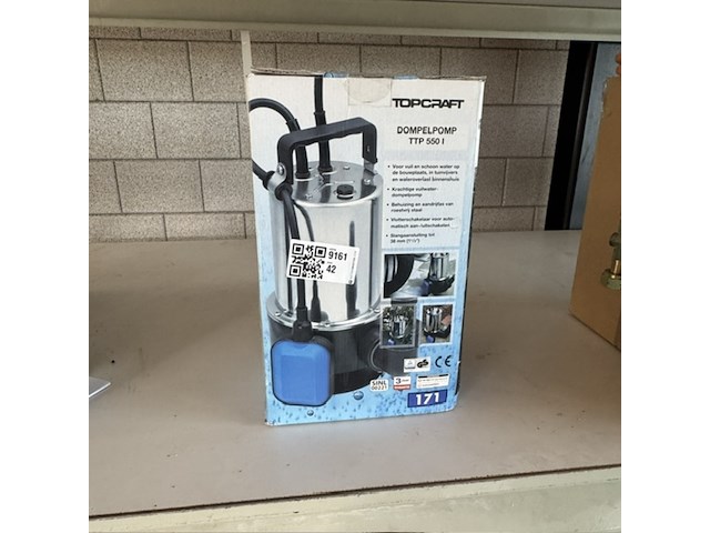 Dompelpomp, topcraft, ttp 550i - afbeelding 1 van  3