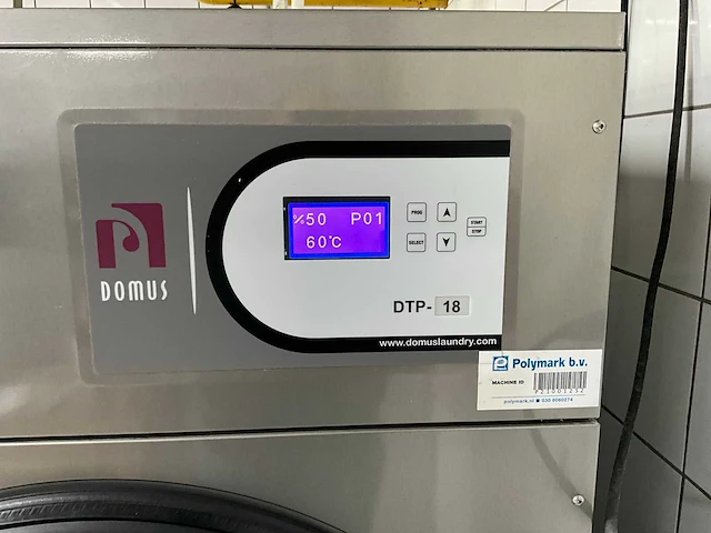 Domus dtp18s industriële wasdroger - afbeelding 2 van  6