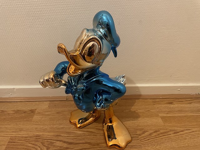 Donald duck beeld, blauw - afbeelding 1 van  13