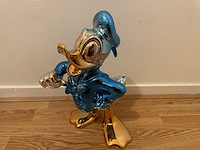 Donald duck beeld, blauw