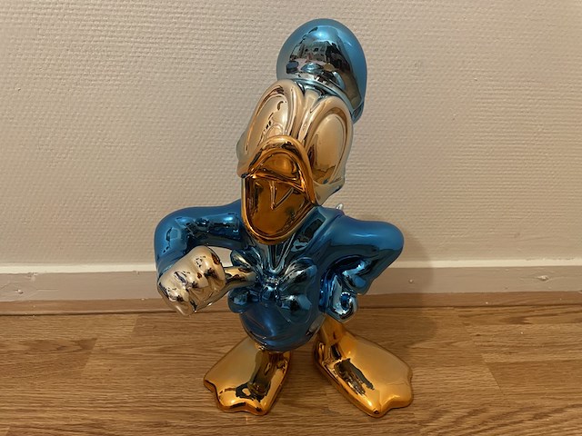 Donald duck beeld, blauw - afbeelding 6 van  13