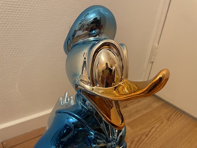 Donald duck beeld, blauw - afbeelding 8 van  13