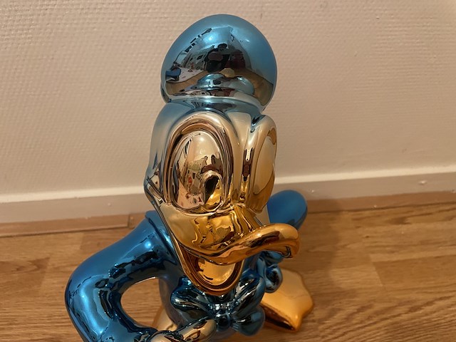 Donald duck beeld, blauw - afbeelding 9 van  13