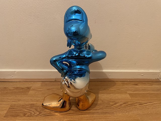 Donald duck beeld, blauw - afbeelding 12 van  13