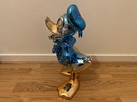 Donald duck beeld, blauw - afbeelding 13 van  13