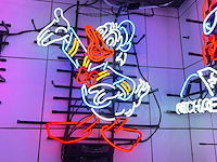 Donald duck glas neon - afbeelding 1 van  2