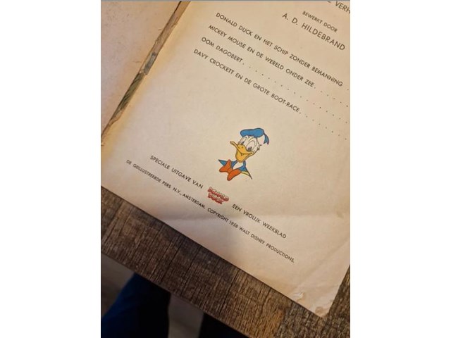 Donald duck uit 1954 - afbeelding 8 van  11