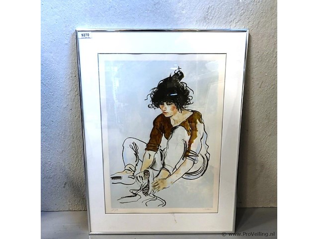 Donald hamilton fraser "italian dancer". nr. 225/250 - afbeelding 1 van  5