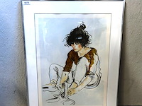 Donald hamilton fraser "italian dancer". nr. 225/250 - afbeelding 1 van  5