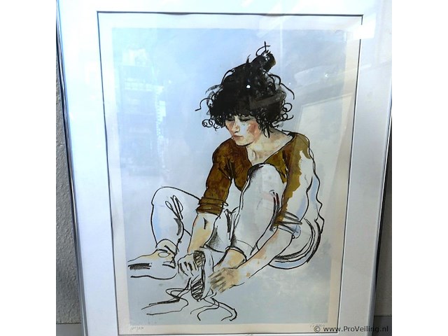 Donald hamilton fraser "italian dancer". nr. 225/250 - afbeelding 2 van  5