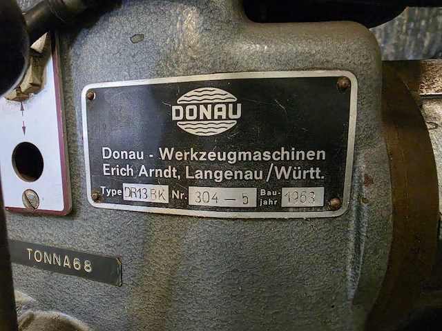 Donau - 1963 - dr13 - radiaalboormachine - afbeelding 2 van  10