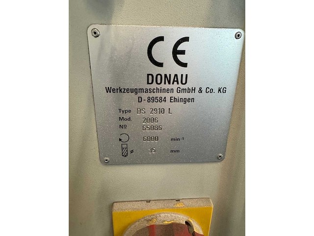Donau - 2006 - ds2910l - verticale machinecentra - afbeelding 7 van  12
