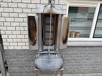 Döner grill - gas - grill- en bakplaat - afbeelding 1 van  4