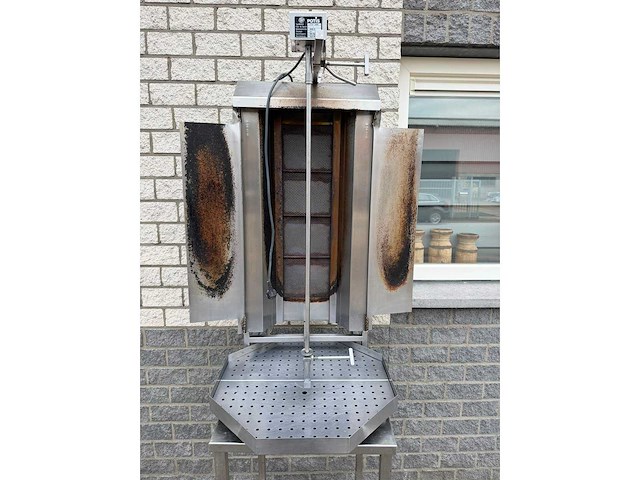 Döner grill - gas - grill- en bakplaat - afbeelding 2 van  4