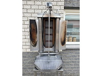 Döner grill - gas - grill- en bakplaat - afbeelding 2 van  2