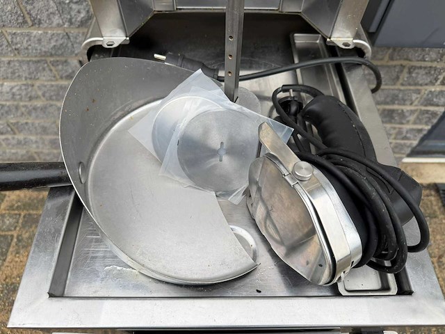 Döner grill - met mes - bak- en grillapparaat - afbeelding 4 van  4