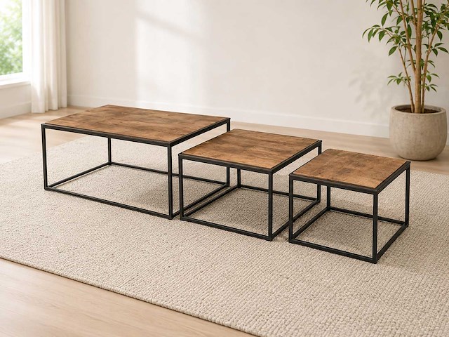 Donia salontafelset van 3 - afbeelding 1 van  16