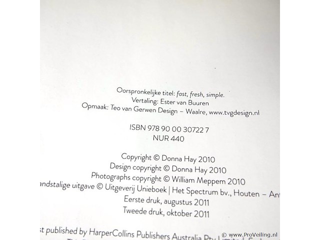 Donna hay. fast, fresh, simple - afbeelding 2 van  5