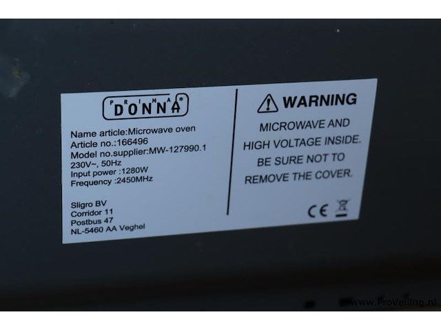 Donna magnetron - 50x32x29cm - afbeelding 4 van  4