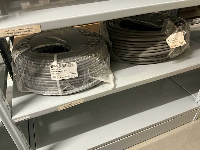 Donne draad installatiekabel (2x) - afbeelding 1 van  3