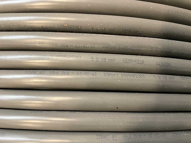 Donne ymvk 10mm2 /1000 dga kabel op haspel500mtr) - afbeelding 1 van  1