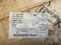 Donne ymvk dca 3g 2,5mm grijs kabel op haspel (500mtr) (2x) - afbeelding 4 van  5