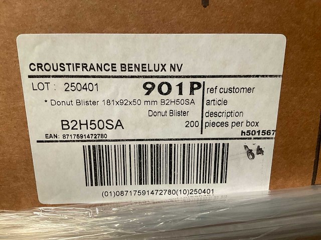 Donut blisters (8000x) - afbeelding 3 van  4