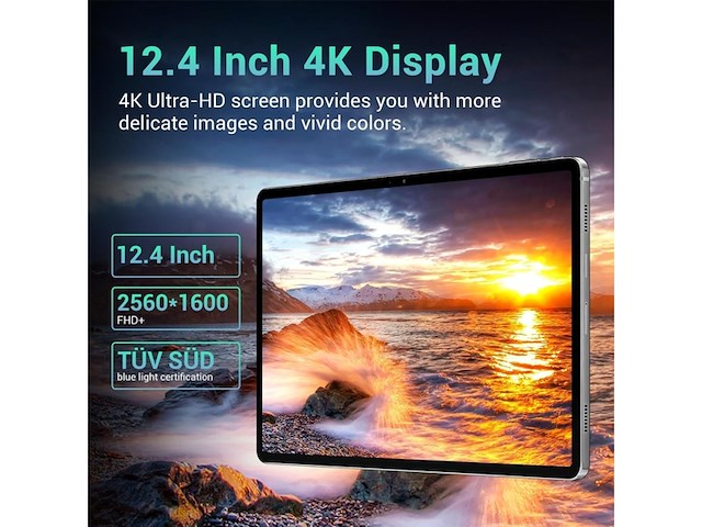 Doogee t30 max tablet wifi+4g 8gb/512gb zwart - afbeelding 3 van  4