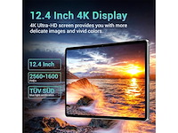 Doogee t30 max tablet wifi+4g 8gb/512gb zwart - afbeelding 3 van  4